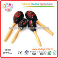 High Quality Hand Make Big Maraca Wooden Music Toys